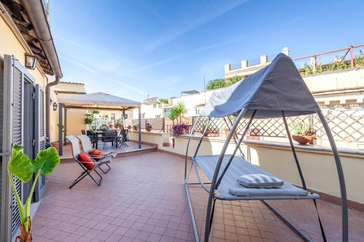 Appartamento Luxury Penthouse With Terrace By Spanish Steps